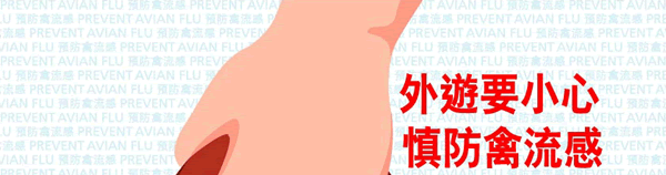 外遊要小心　慎防禽流感
