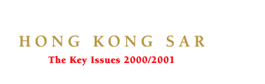 HKSAR The Key Issues 2000/2001