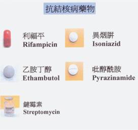 一線抗結核藥物