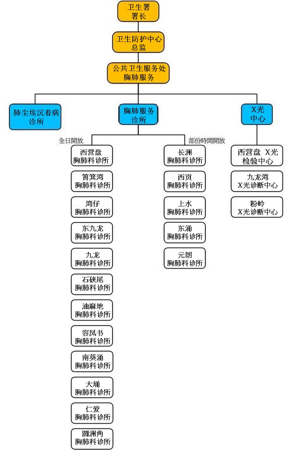 组织表