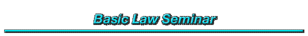Basic Law Seminar 